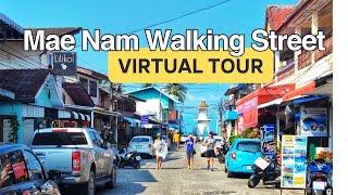 Virtual Tour of Mae Nam Walking Street in Koh Samui