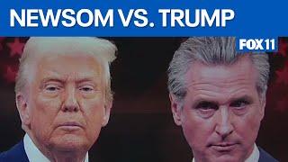 Donald Trump, Gavin Newsom continue battle of California National Guard  | FOX 11 LA