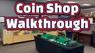 Coin shop walk-through with Gold And Silver market update ￼