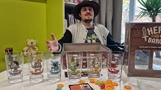 Heroes of Barcadia Unboxing распаковка