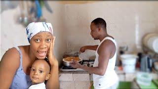 Send The Day With us ,My Husband Making Sunday Meal For His Family