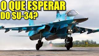 O QUE PODEMOS ESPERAR do SUKHOI SU-34? PERFORMANCE? ARMAS? SENSORES? - War Thunder