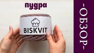 Обзор цветов. Трикотажная пряжа BISKVIT | Пудра