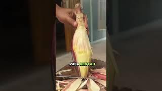 Unique dishes from banana heart #shortvideo #shorts