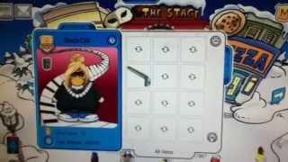 Club penguin inventory