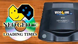  Neo Geo CD Loading Times