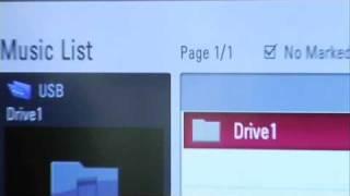 LG 2009 TVs - USB Connectivity and DivX HD how to