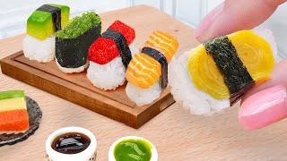 Best Of Food Recipe | Amazing Colorful Miniature Japanese Ultimate Sushi Idea | Lily Tiny Cooking