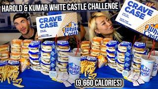 Harold & Kumar White Castle Challenge (9,660 Calories) in Las Vegas!!! #RainaisCrazy