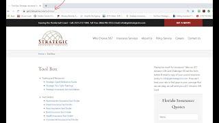 How to find info you need! Strategic Insurance Tool Box- YouTube Training Videos- Facebook Group
