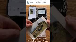 Fast Photo Prints from you Mobile in less than One minute using the Canon Selphy CP1500