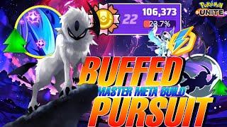 THIS INSANELY BUFFED PURSUIT META BUILD MADE ABSOL THE BEST S-TIER SPEEDSTER!!! | Pokemon Unite