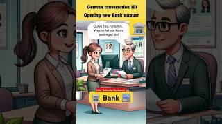 German B1| Bankgespräch auf Deutsch: Kontoeröffnung leicht gemacht. #deutsch #bank