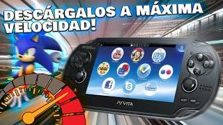 La mejor forma de descargar juegos para tu PS VITA!