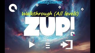 Walkthrough Zup! Q (All levels) / Быстрое прохождение игры (Все уровни)