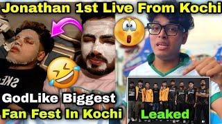 Jonathan Live From Kochi Full Fun In BMPS Lan BMPS Shoot Day GodLike Big Fan Fest 