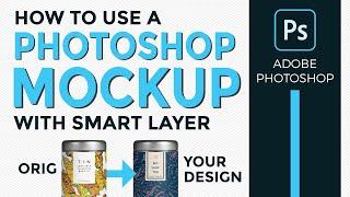 How to use a Photoshop mockup with Smart Object layer