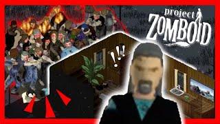 Cabin Survival vs Sprinter Zombies in Project Zomboid