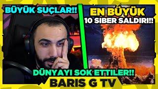 Barış G DÜNYAYI ŞOK EDEN 10 SİBER SALDIRI BELGESELİNİ İZLİYOR!!