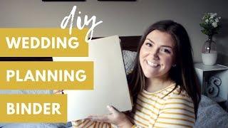 My DIY Wedding Planning Binder!