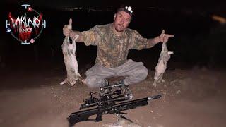 Cacería Nocturna de Conejos I Rabbit Night Hunting with Uragan & Vulcan, Airgun Technology