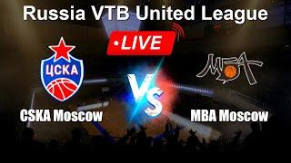  LIVE: CSKA Moscow vs MBA Moscow - Live Score Today - Russia Russia VTB United League