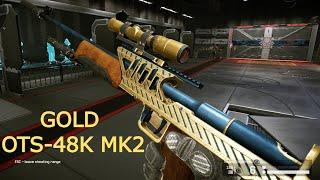 Warface Gold OTs-48K MK2