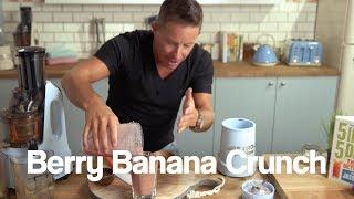 Berry Banana Crunch Jason Vale Banana Smoothie Recipe