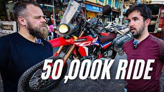 50,000km on a 300 rally - Who has the right Honda CRF?