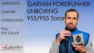 UNBOXING GARMIN FORERUNNER 955/955 SOLAR | German/Deutsch