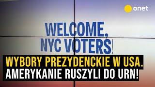 Wybory prezydenckie w USA. Amerykanie ruszyli do urn! | OnetNews