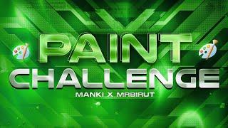 PAINT CHALLENGE #4 | ft. Manki Design