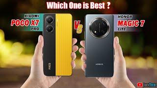  Duel High Tech!! Poco X7 Pro Vs Honor Magic 7 Lite Off in a Smartphone Showdown!