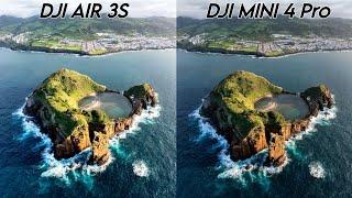 DJI Air 3S vs DJI mini 4 Pro camera test comparison