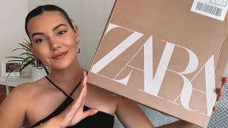 SPRING/SUMMER ZARA HAUL | TRY-ON | NEW IN ZARA MARCH 2021 | Katie Waller