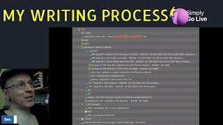 Ben Vaserlan's Writing Process: What it says about my J/P & E1 2ndary Fix