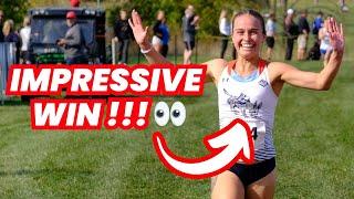 Jenna Ramsey-Rutledge Emerges Victorious Against Top D2 Stars! (2024 Lewis XC Crossover)