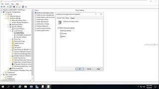 Enable Advanced Audit Configuration Policy in Windows Server 2019  windows auditing