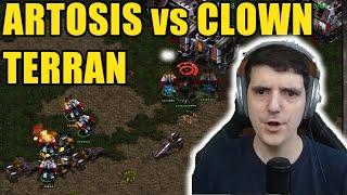 Artosis vs 1base All-In Clown Terran - Artosis Clips - Starcraft: Remastered Broodwar