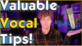 Pro Tips For Singing, Recording & Engineering Vocals in Your Home Music Studio ACTUALLY HELPFUL