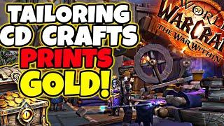 Make Millions With Crafting on Cooldown - Tailoring CD Bolts Are AMAZING! TWW Goldmaking