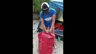 Packing your river bags on a river trip with Hells Canyon Raft