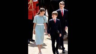 Siblings, lovely outing , Prince George, Princess Charlotte and prince Louis ￼