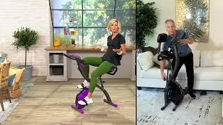 FITNATION Upright & Recumbent Flex Bike Express w/ Echelon App on QVC