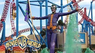 Movie World Gold Coast | Superman Escape REOPENS, Joker Fountain & MORE!