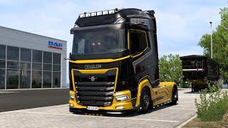 Daf XG+ 2021 By Jasper's Mega Pack+Style Paintjob Ets2 V1.51