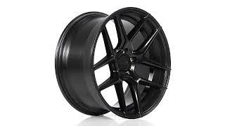 TSW Alloy Wheels Tabac in Semi Gloss Black Wheels By Hot Tracks