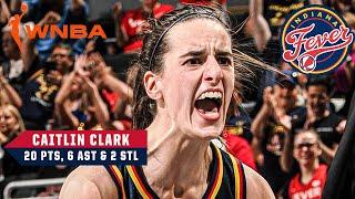 Caitlin Clark STAYS HOT  Drops 20 PTS vs. Sun to extend Fever win streak | WNBA on ESPN