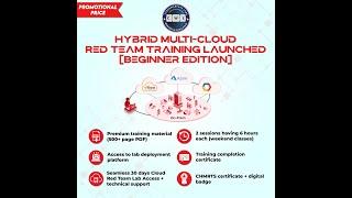 CyberWarFare Labs Hybrid Multi-Cloud Red Team Training [Beginners Edition]