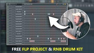 5 Cool RnB Drum Patterns in FL Studio Tutorial [Free FLP + RnB Drum Kit]